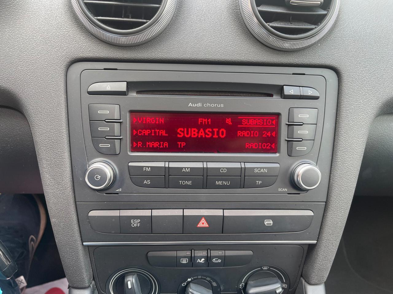 Audi A3 SPB 1.9 TDI F.AP. Attraction NEO PATENTATI