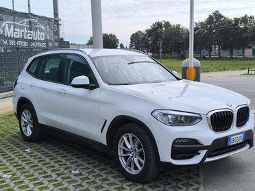 BMW X3 XDRIVE 2.0 DIESEL 190cv 07/20 KM 99.000 TAGLIANDI BMW LED/NAV/SENS.ANT POST/