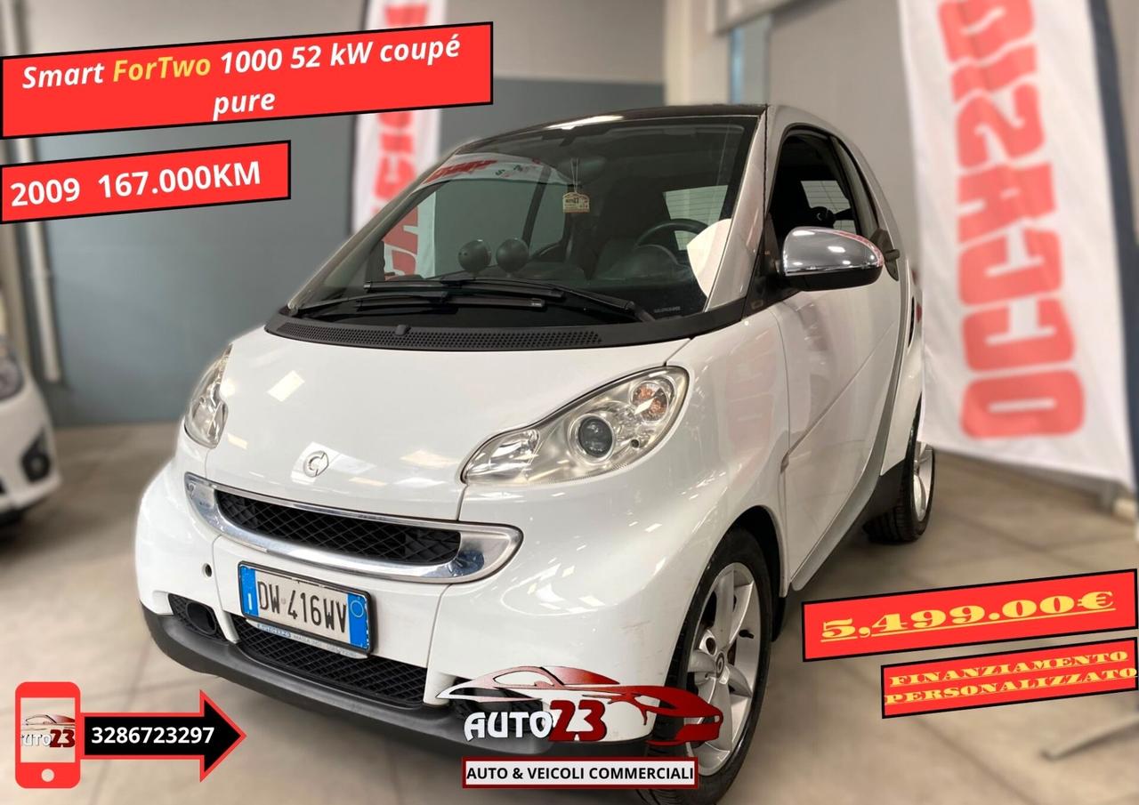Smart ForTwo 1000 52 kW coupé pure