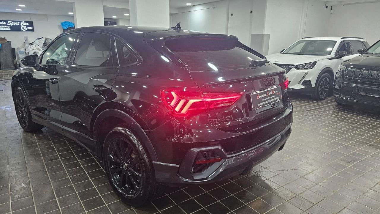 NUOVA AUDI Q3 SPORTBACK S-LINE EDITION 35 TDI 150CV S-TRONIC IDENTITY BLACK