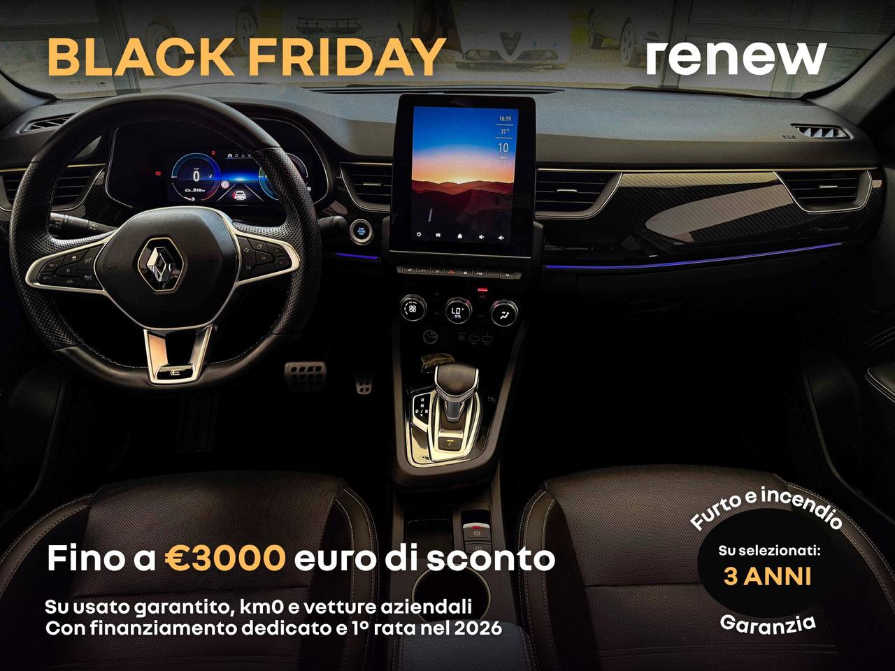 Renault Arkana 1.6 e-tech full hybrid e-tech engineered fast track 145cv