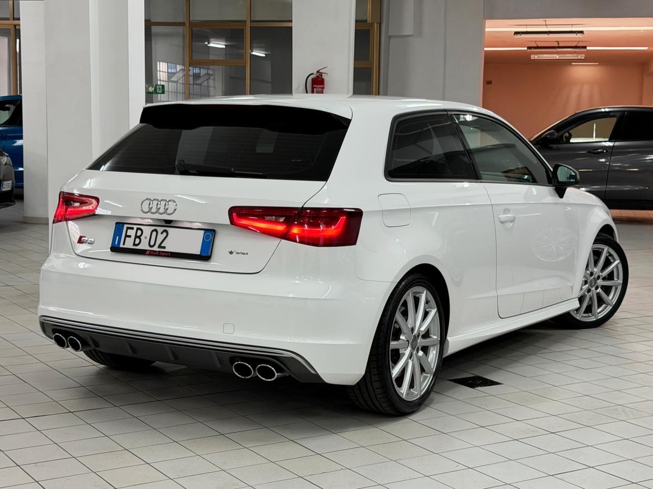 Audi A3 S3 2.0 TFSI 300 CV QUATTRO 3P RETROCAMERA PELLE ALCANTARA BIXENO ALLARME SUBWOOFER RUOTINO