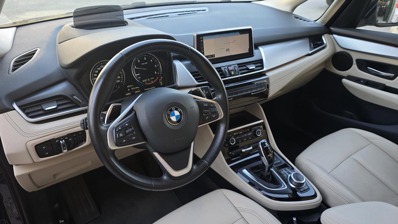 Bmw serie2 Active Tourer 220d Luxury aut. Xdrive 190cv PELLE LED