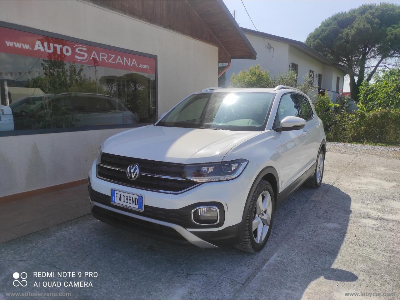 VOLKSWAGEN T-Cross 1.0 TSI 115 CV FUN BMT 3 ANNI GARANZIA -- 15GG SODDISFATII O RIBORSATI