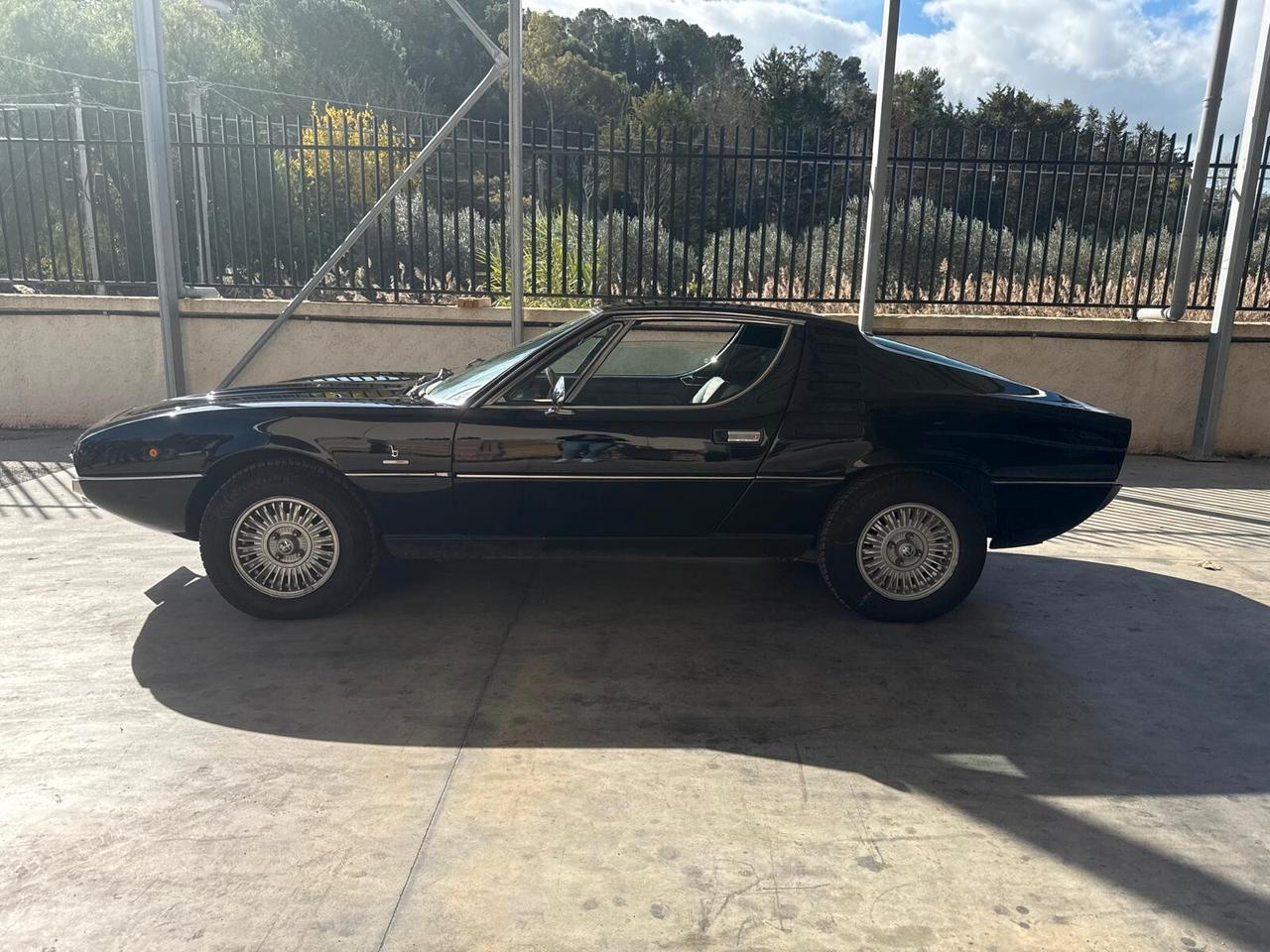 RARISSIMA ALFA ROMEO MONTREAL - 1972 - COLORE NERO - ASI