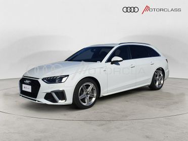 Audi A4 avant 35 2.0 tdi mhev 163cv s line edition s tronic