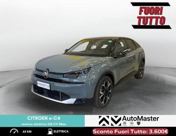 Citroën e-C4 e-C4 motore elettrico 156 CV Max
