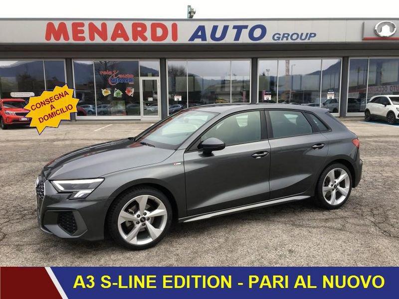 Audi A3 SPB 35 TDI S Tronic S line edition S-LINE - PARI AL NUOVO