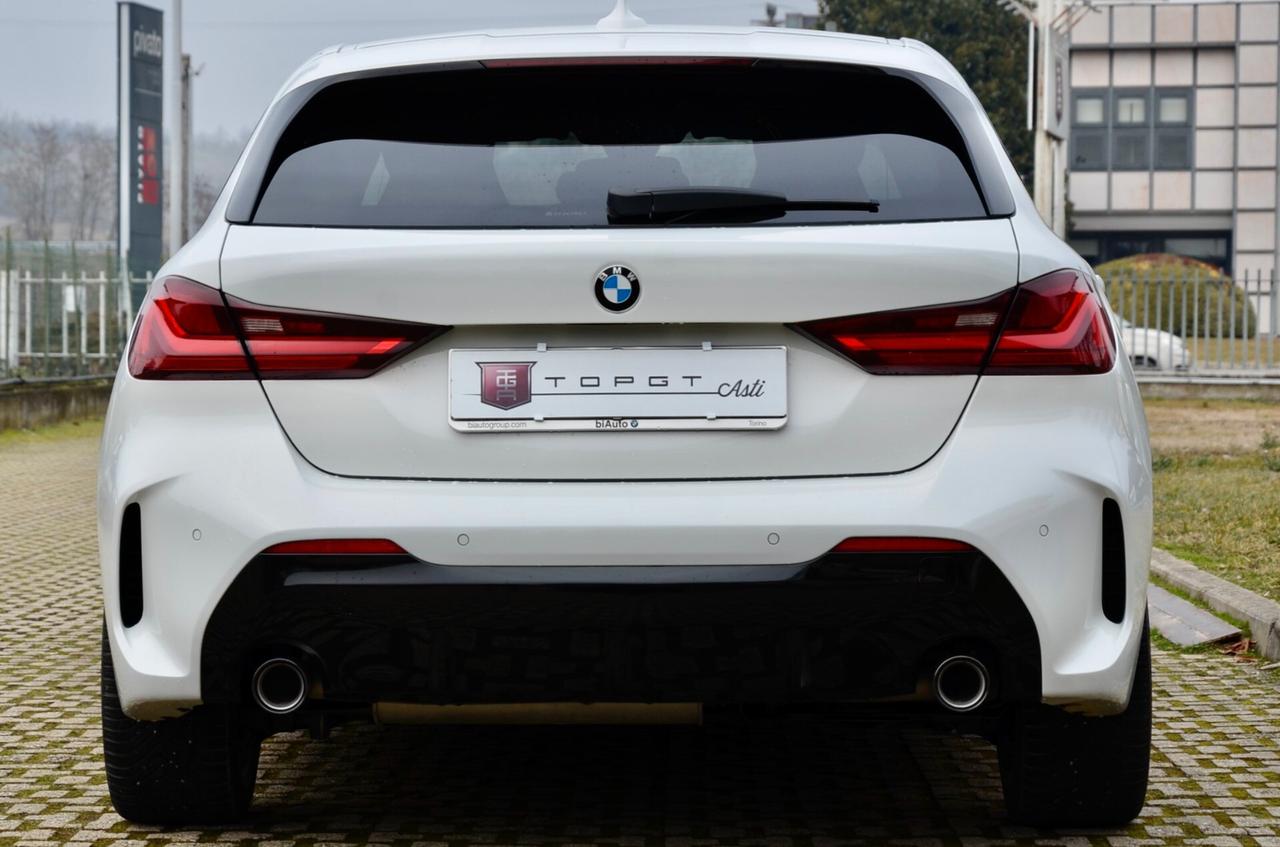 BMW 118d 2.0 MSPORT 150cv AUTO, EURO 6D, FULL LED, SEDILI A GUSCIO, NAVI, 18", PERMUTE