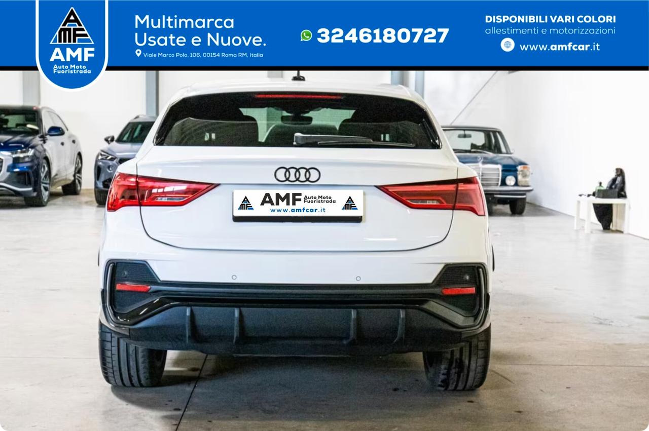 Audi Q3 Sportback 45 TFSIe S-Line Fari Matrix