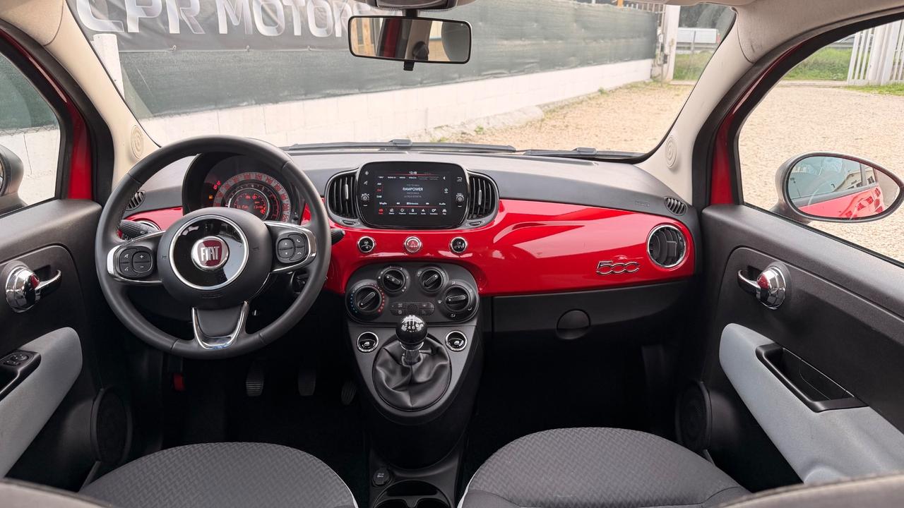 Fiat 500 1.0 Hybrid Red