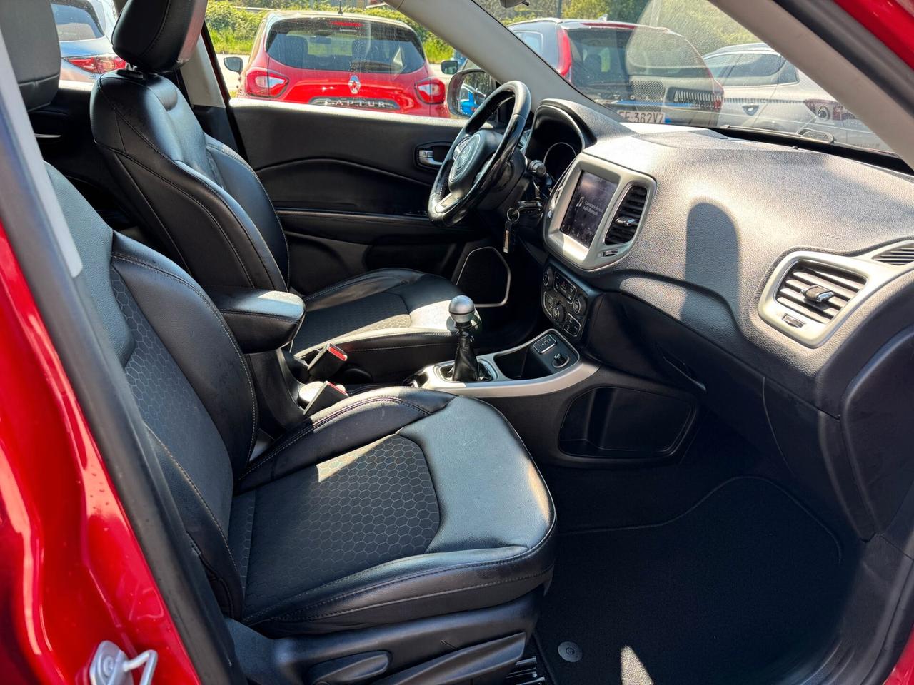 eep Compass 2019 1.6 mjt Longitude 2wd 120cv*UNIPROPRIETARIO*NAVI*PELLE