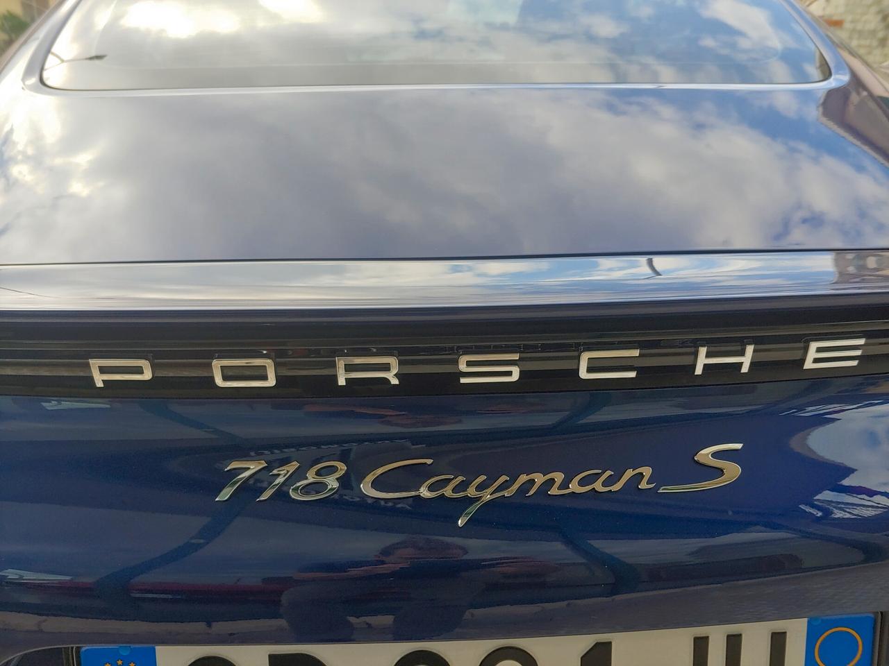 Porsche 718 Cayman 2.5 S 350 CV