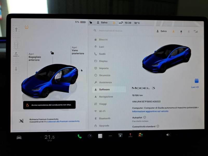 TESLA MODEL 3 50 kWh RWD 4 PORTE BERLINA