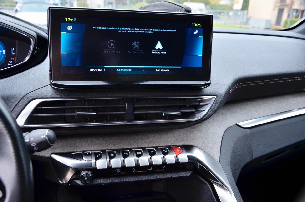 PEUGEOT 3008 1.6 HYBRID4 PLUG IN PHEV GT LINE 300cv AUTO, UFF ITALIANA, EURO 6D, FARI LED, NAVI, RETROCAMERA, PERMUTE