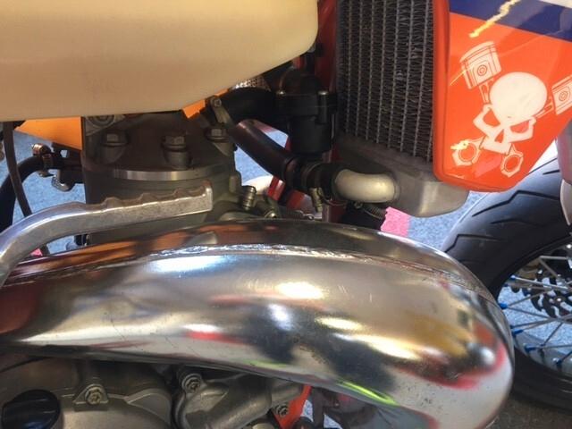 Ktm 250 EXC OMOLOGATA DA ENDURO A MOTARD