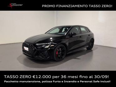 AUDI RS3 SPORTBACK TFSI QUATTRO S-TRONIC