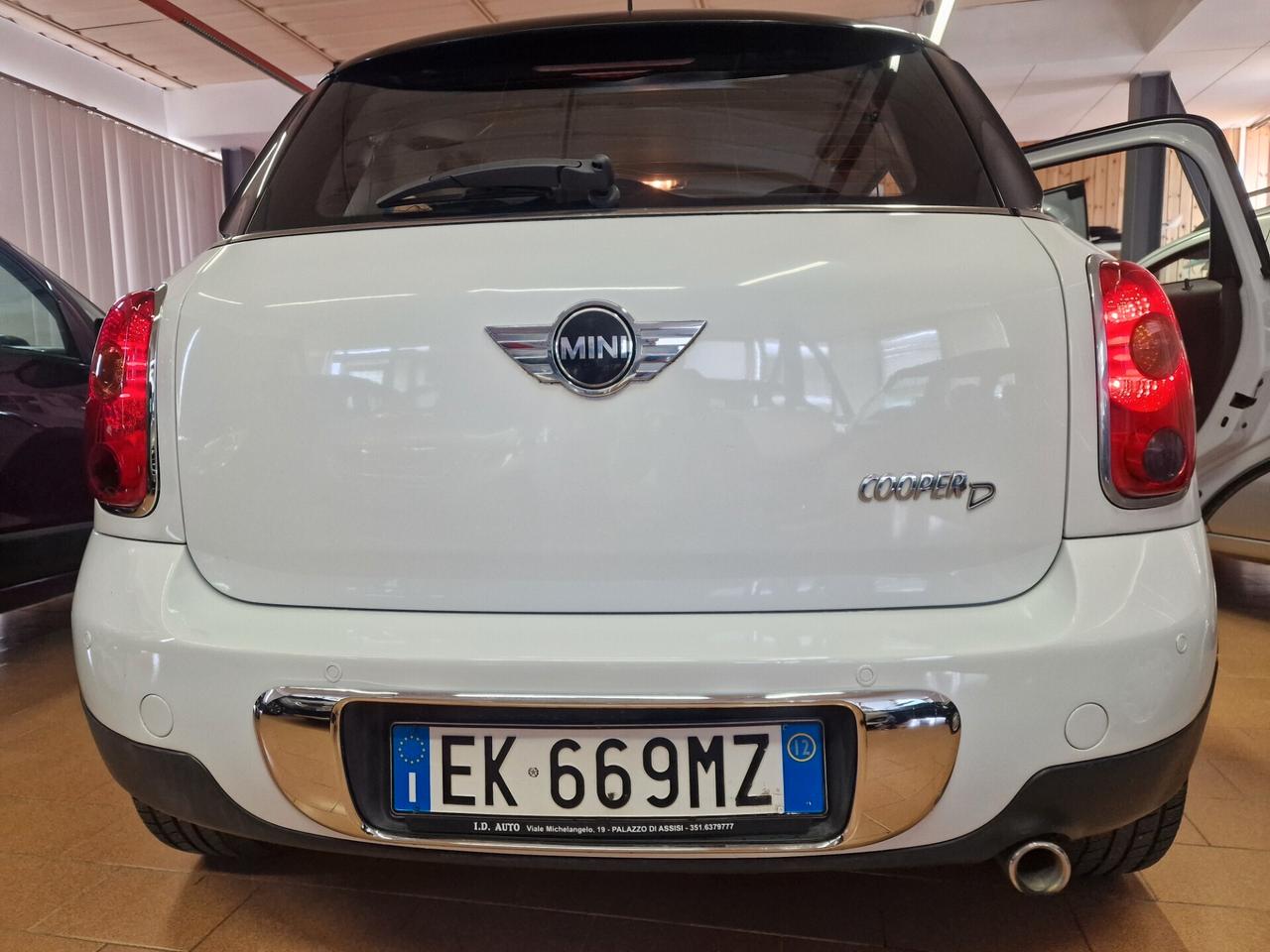 Mini Cooper D Countryman 1.6, 102 mila chilometri ,ok neopatentati