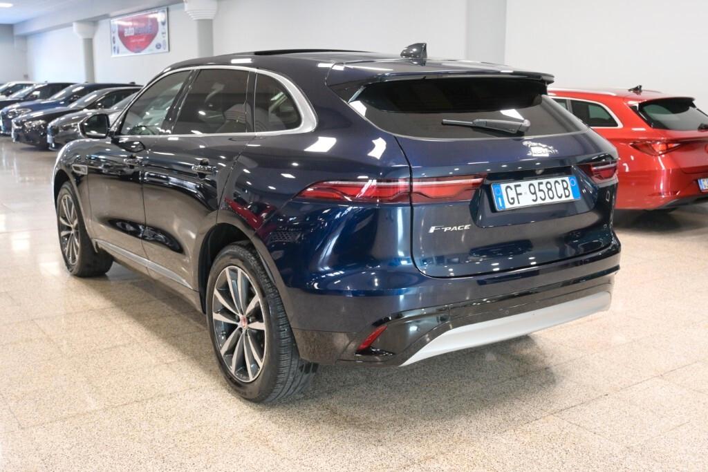 JAGUAR F-PACE 2.0D 204CV AUT. AWD SE ( FARI LED PREMIUM - TETTO PANORAMICO APR. - COCKPIT - PELLE - NAVI - MIRROR - PDC - TELECAMERA 360 - CERCHI 20 )
