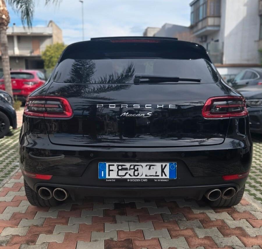 Porsche Macan 3.0d S 250cv pdk Uff Italy Pelle Tetto Navi lega