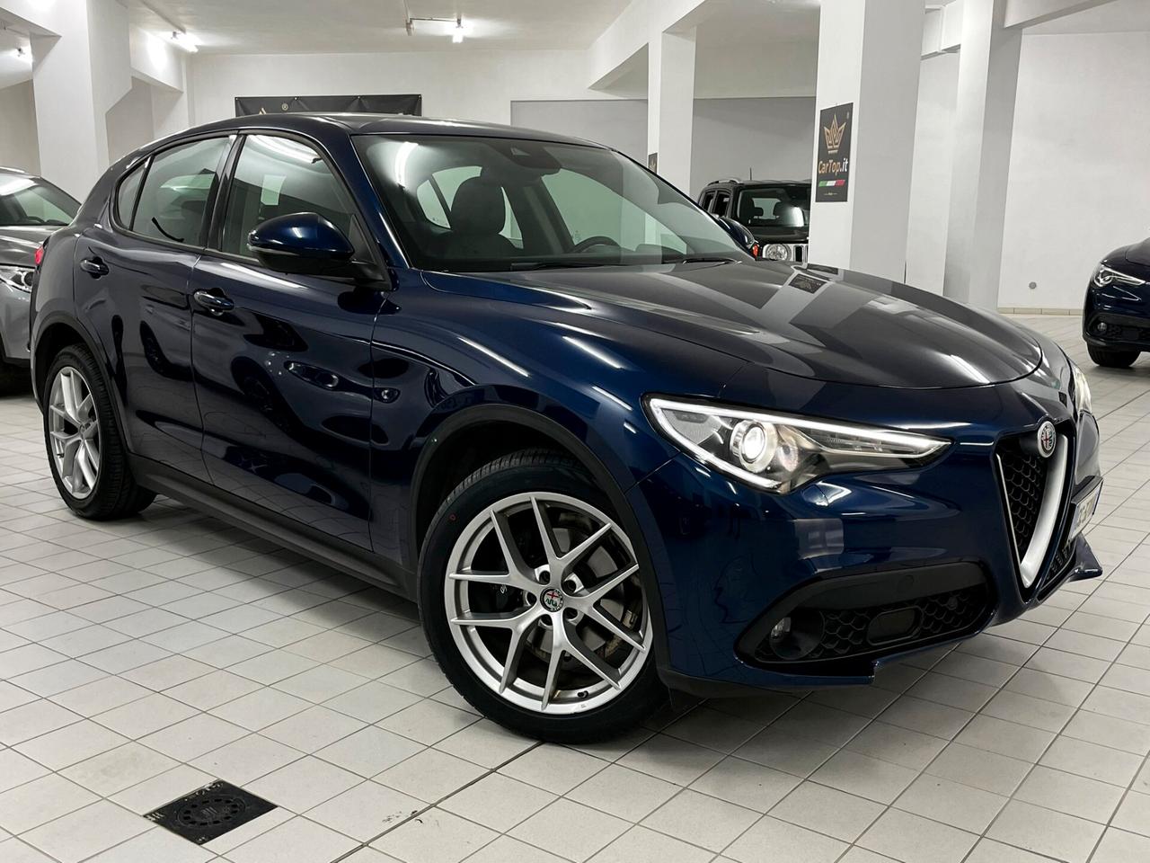 Alfa Romeo Stelvio 2.2 TD 190 CV EXECUTIVE CERCHI 20 PELLE TOTALE GOMME NUOVE RETROCAMERA PADDLE