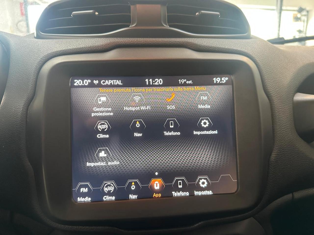 Jeep Renegade 1.6 Mjt DDCT 120 CV Limited FULL OPT. PARI AL NUOVO!!!