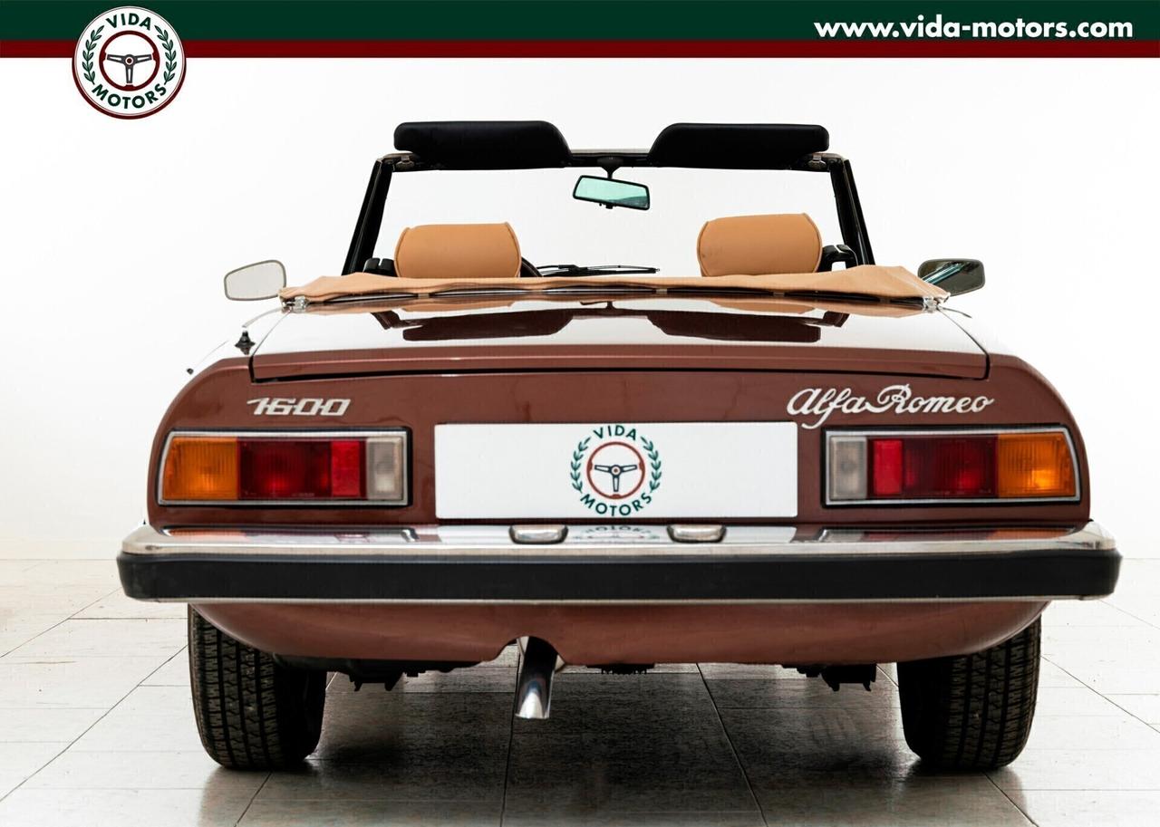 Alfa Romeo Spider 1.6 VELOCE * TARGA ROMA * RARA
