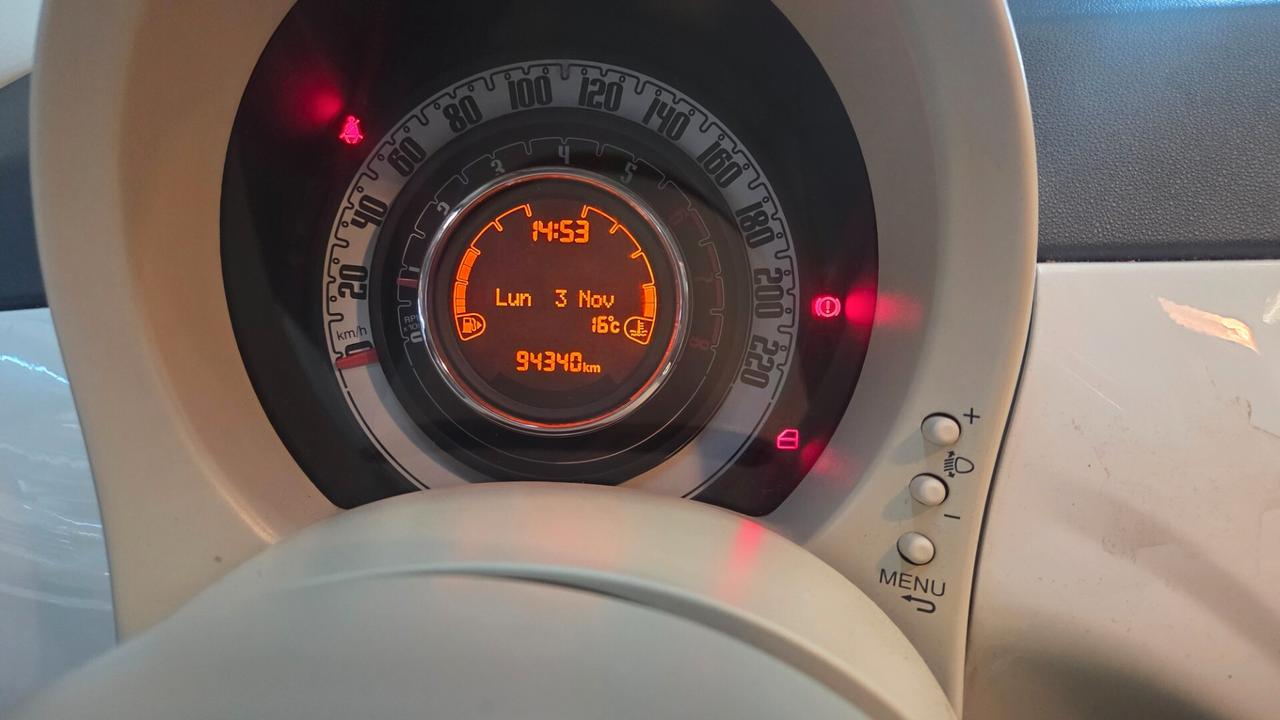 Fiat 500 1.2 GQ interni pelle