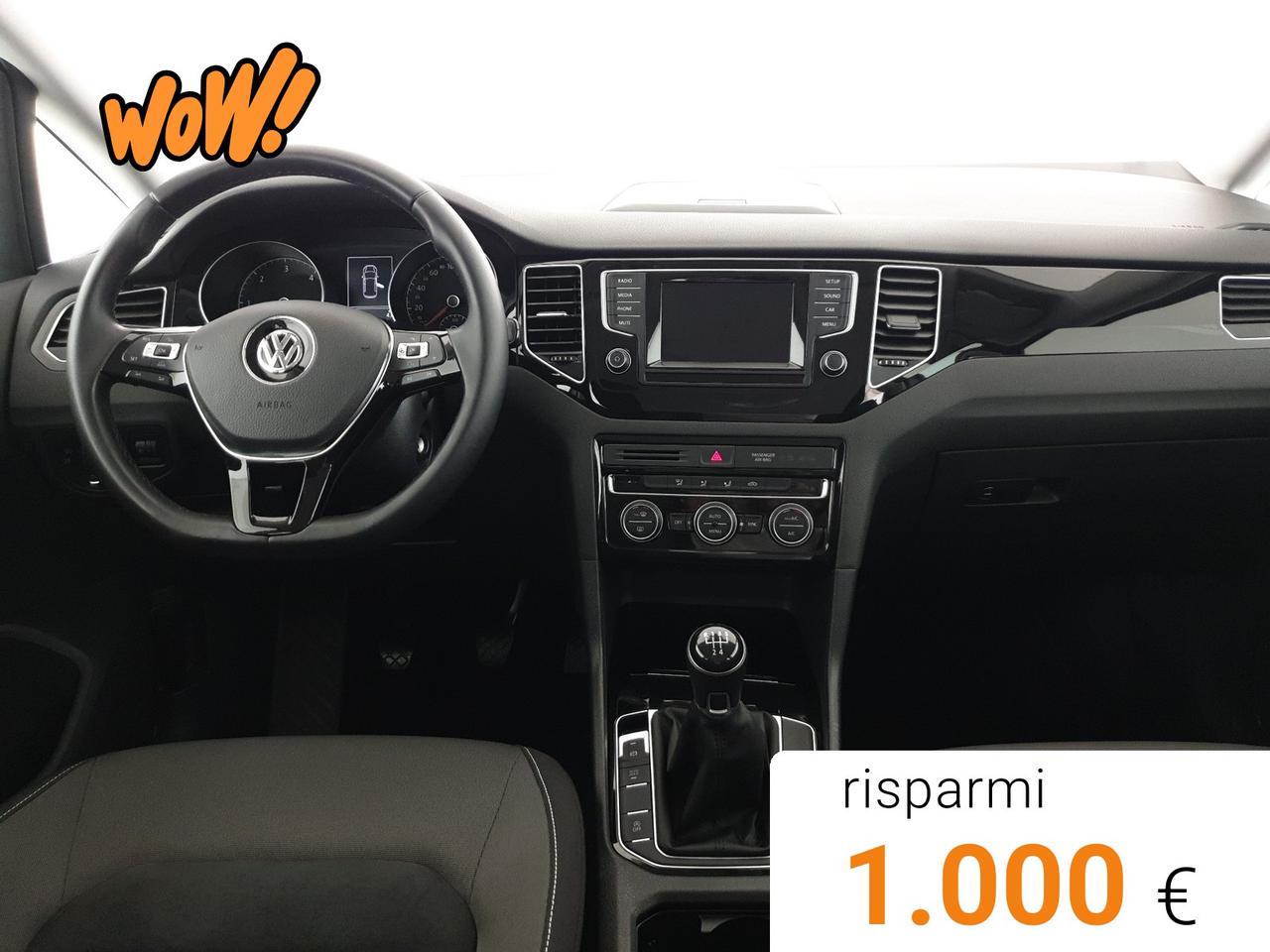 Volkswagen Golf sportsvan 1.6 tdi highline 110cv