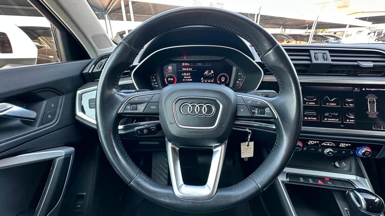 Audi Q3 2.0 TDI 150 CV quattro S tronic Business KM CERTIFICATI-UNICO PROPRIETARIO