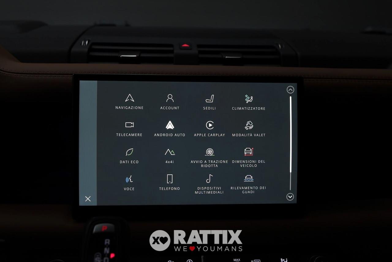 Land Rover Defender 3.0d 3.0 i6 Mhev 300CV X AWD Auto 8p.ti + tetto apribile & roof rack