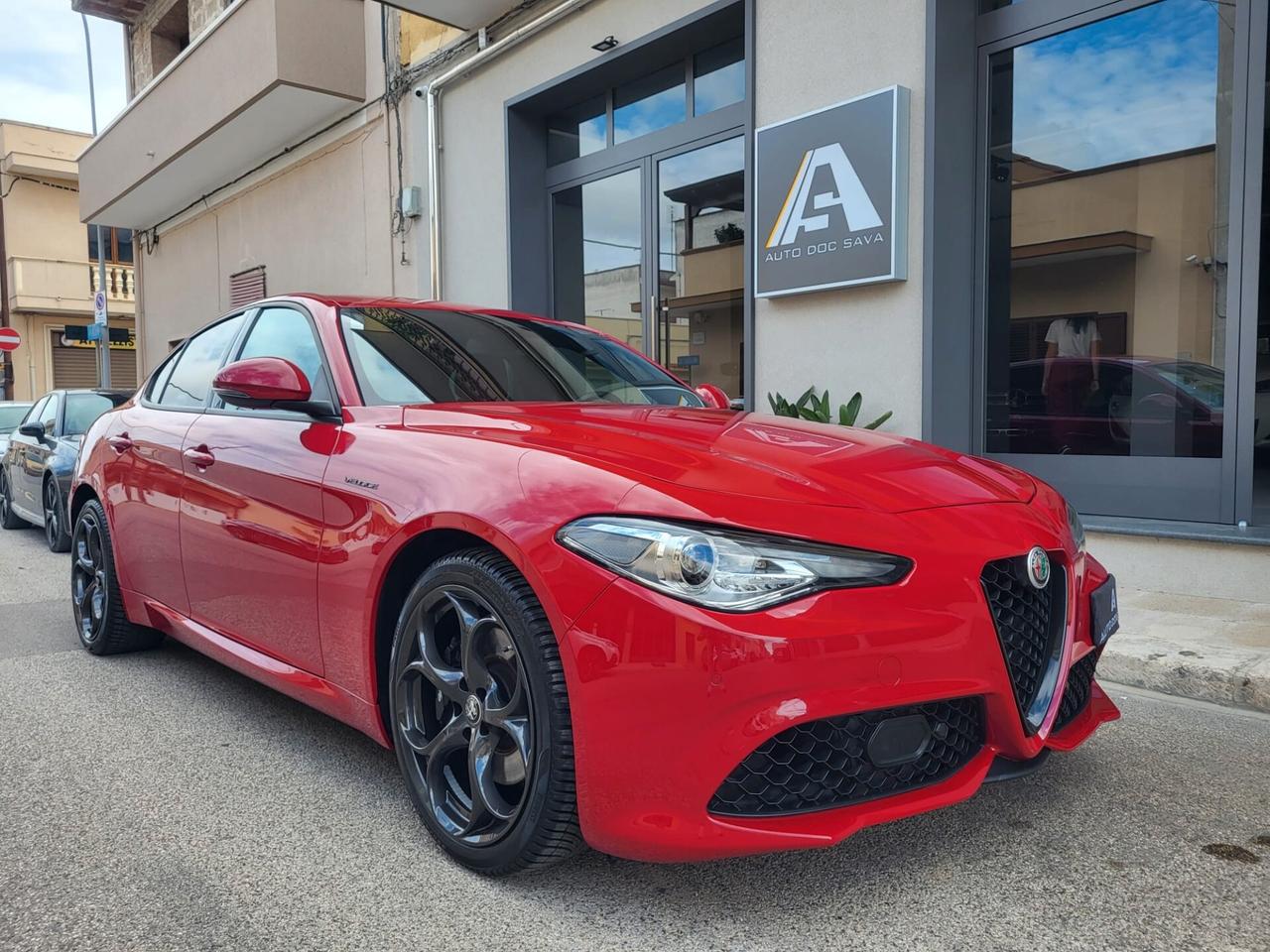 Alfa Romeo Giulia 2.0 Turbo 280 CV AT8 AWD Q4 Veloce Pelle Totale Beige Cerchi 19 Black...