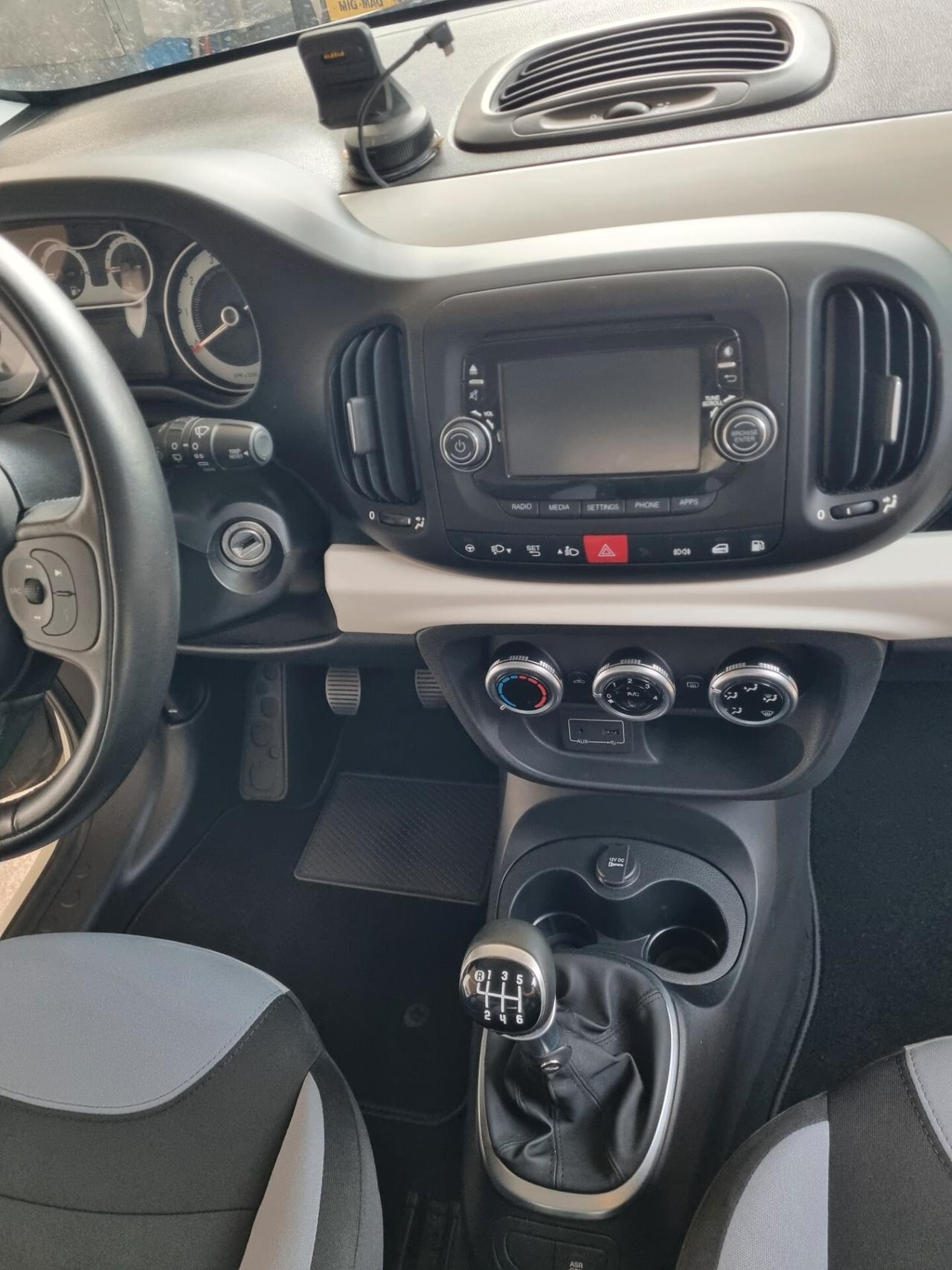 Fiat 500L 1.4 T-Jet 120 CV GPL Lounge, Garanzia, 2017