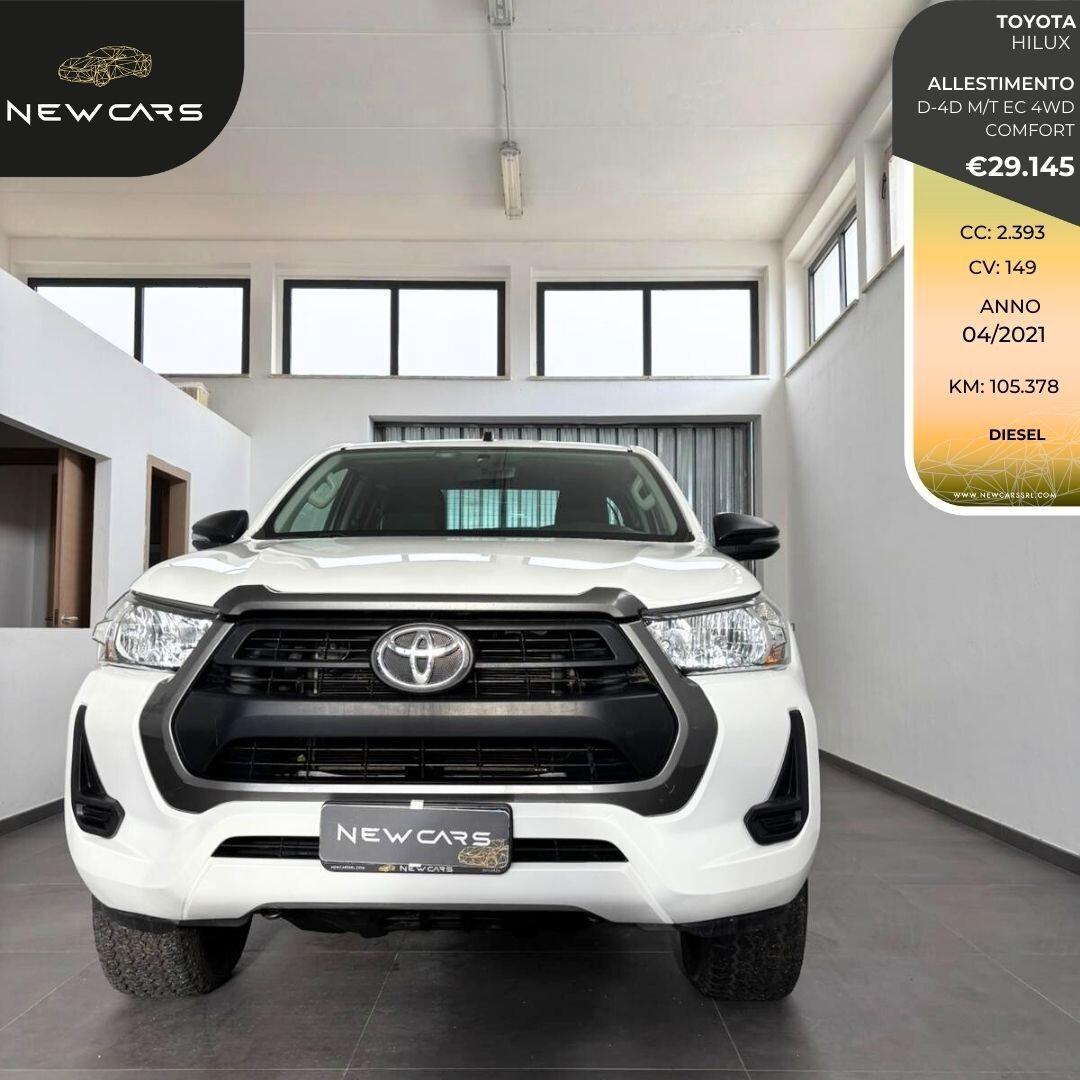 Toyota Hilux 2.4 D-4D 4WD 4 porte Double Cab Comfort