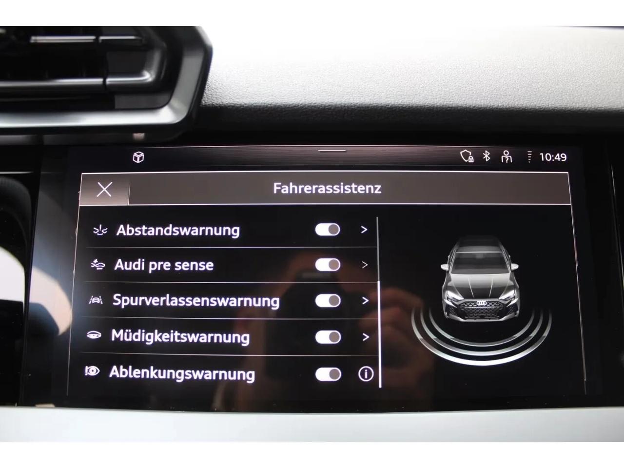 Audi RS3 Sportback 2.5TFSI/TETTO/HEAD-UP DISPLAY/SONOS/PELLE TOTALE/RETROCAMERA