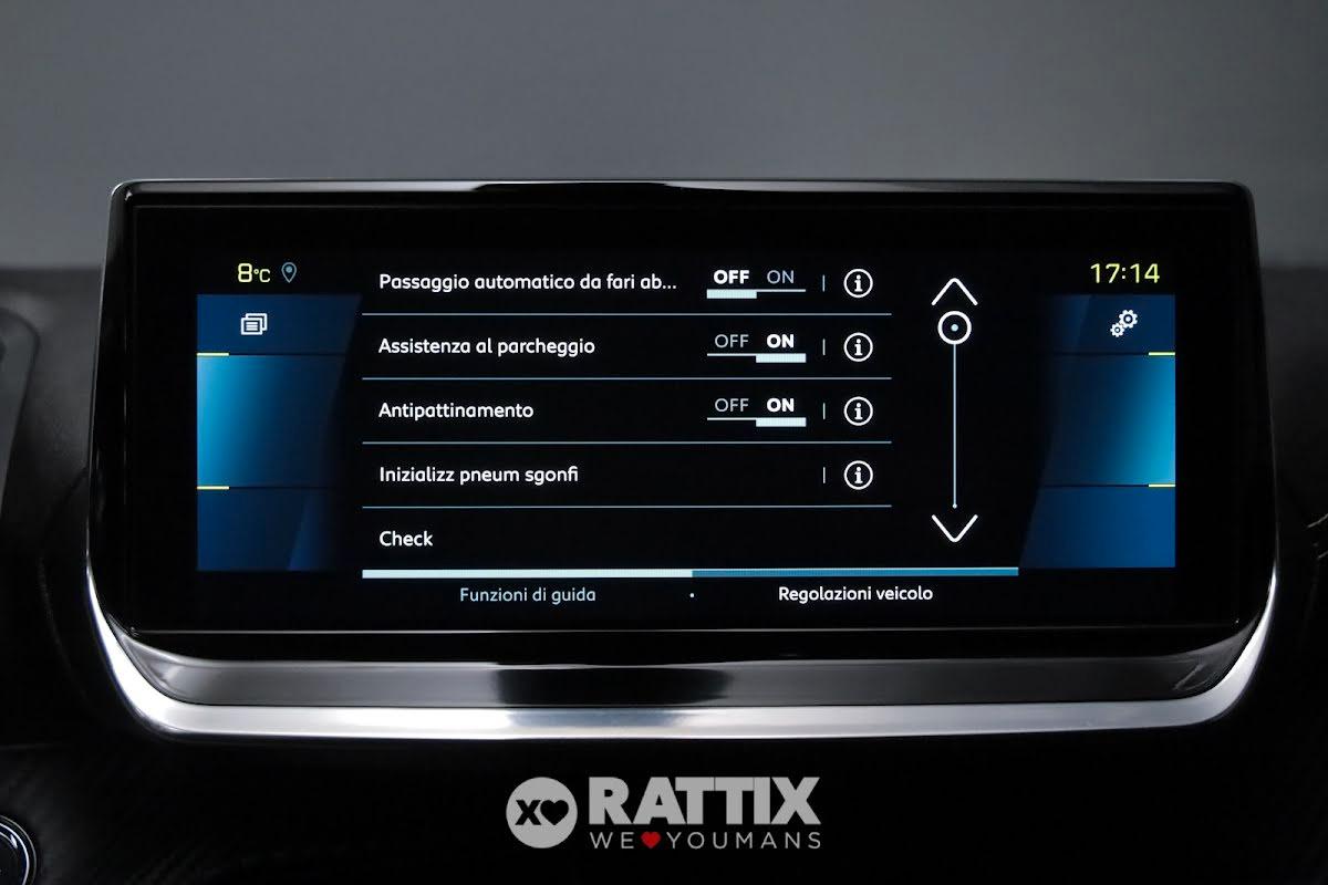 Peugeot e-208 motore elettrico 100kW GT