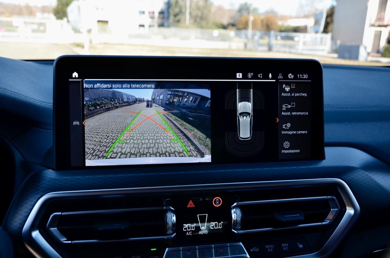 BMW X3 XDRIVE M40d MHEV 48V 340cv AUTO, GARANZIA UFF BMW, SERVICE BMW, UFF ITALIANA, TETTO, MBRAKES, FARI FULL LED, RETROCAMERA, 21", PERMUTE