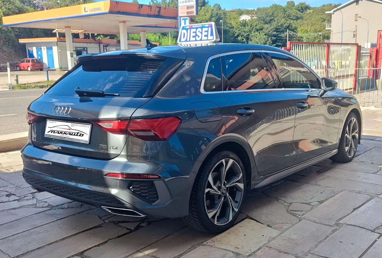 AUDI A3 SPB S-LINE 35 TDI 2.0 TDI 150 CV S-TRONIC