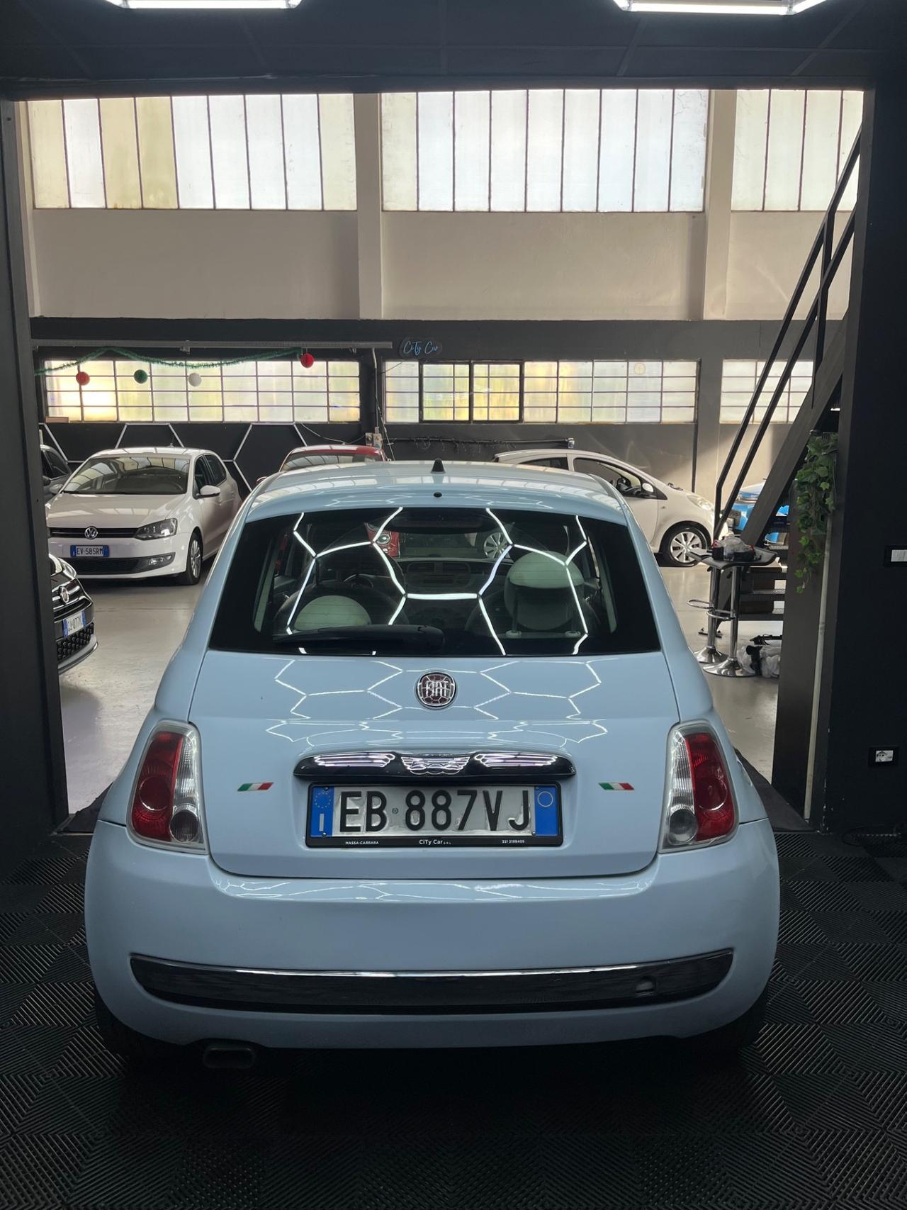 Fiat 500 1.2 Benzina (69 CV) – 2010 – Azzurro Chiaro