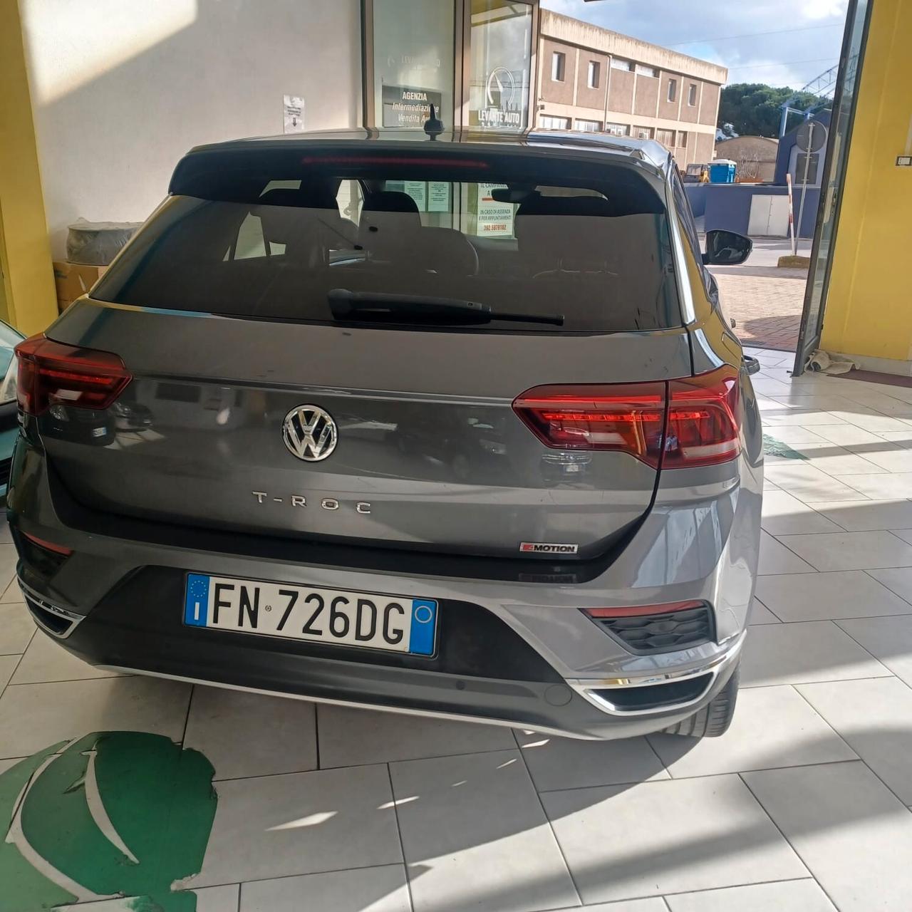 T-ROC 2.0 TDI 4X4 ADVANCE MOTORE RIFATTO EURO 6