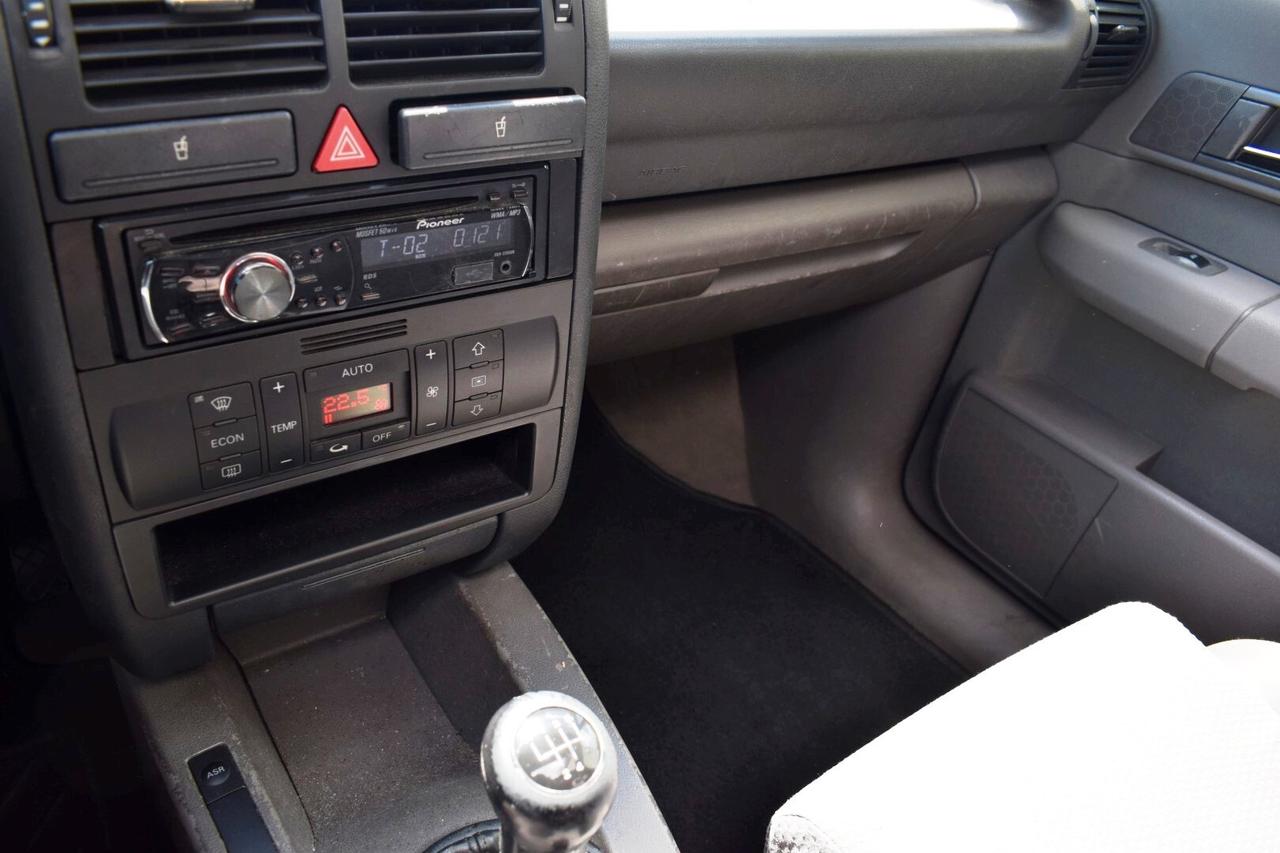 Audi A2 1.4 16V Top, UNICO PROPRIETARIO, TETTO APRIBILE!