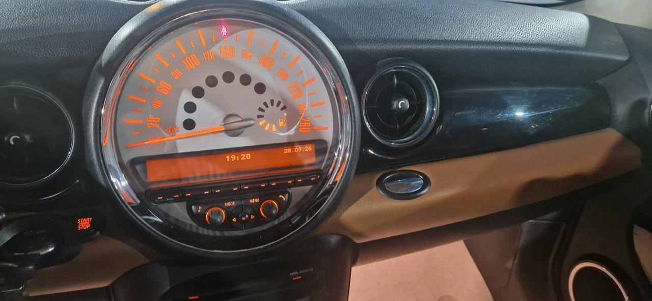 Mini Cooper D Coupe 1.6 DIESEL 110CV 07/2011 KM 220000 ITALIANA
