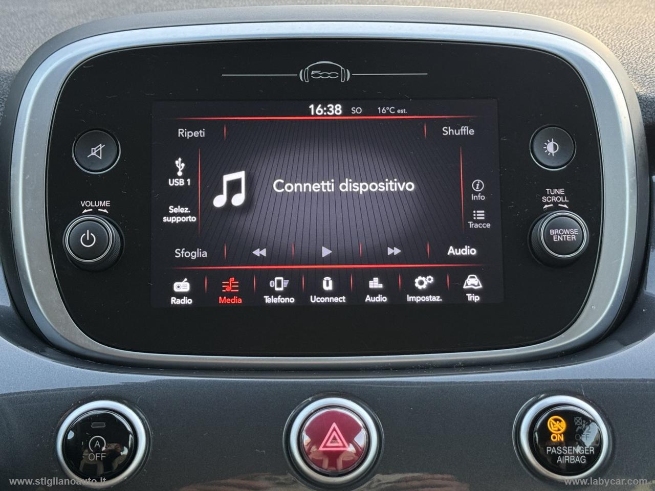 FIAT 500X 1.6 M.Jet 120 CV Lounge TELEC POST + CARPLAY