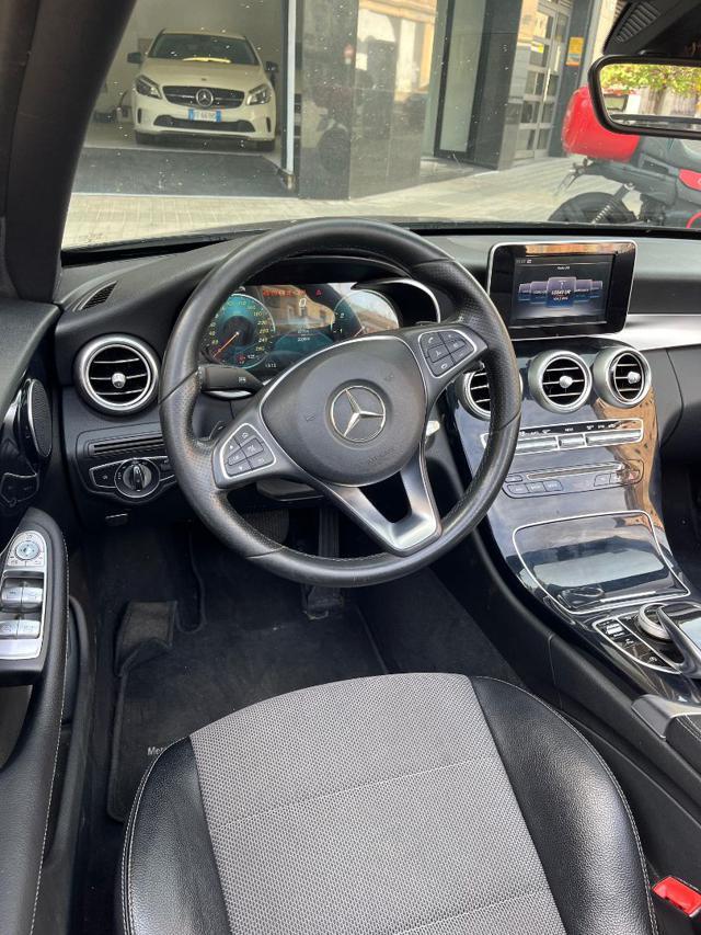 MERCEDES-BENZ C 220 d Cabrio Sport auto "NAVI"XENON"PELLE"18"