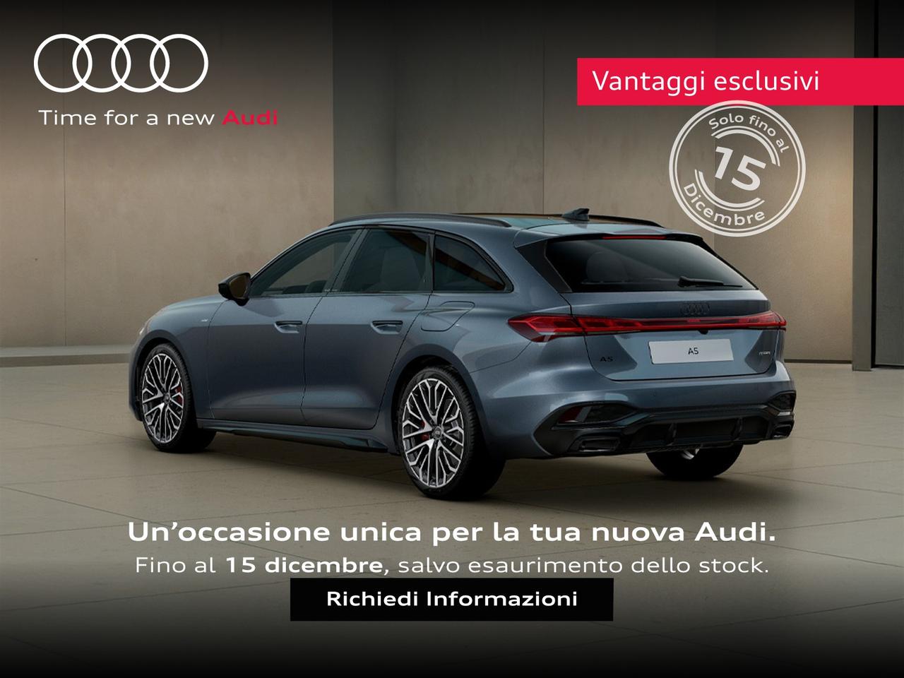 Audi A5 avant 2.0 e-hybrid s line edition quattro 299cv s-tronic