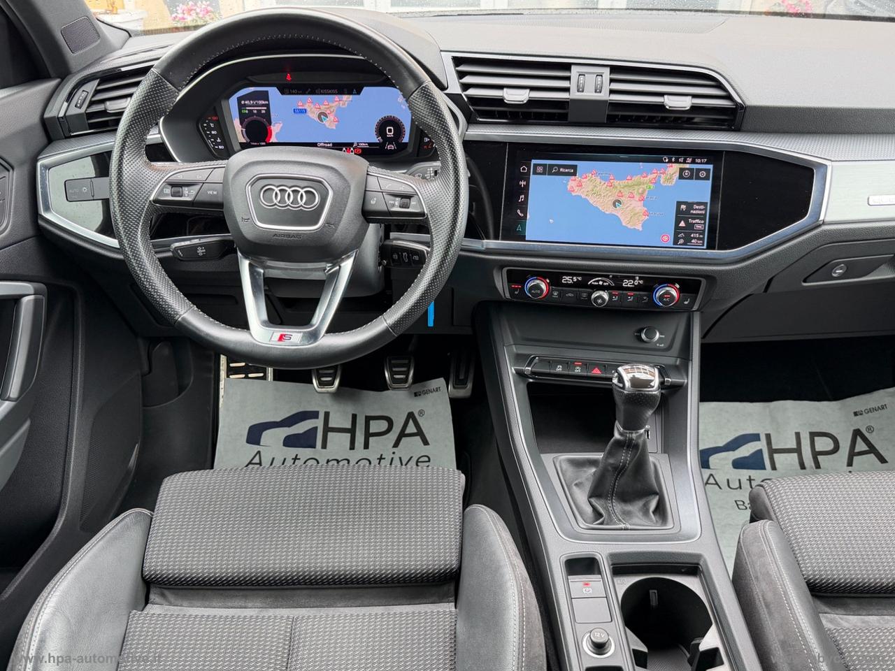 AUDI Q3 2.0TDI quattro S-LINE NAVI LED CERCHI 20 PELLE RETROCAMERA