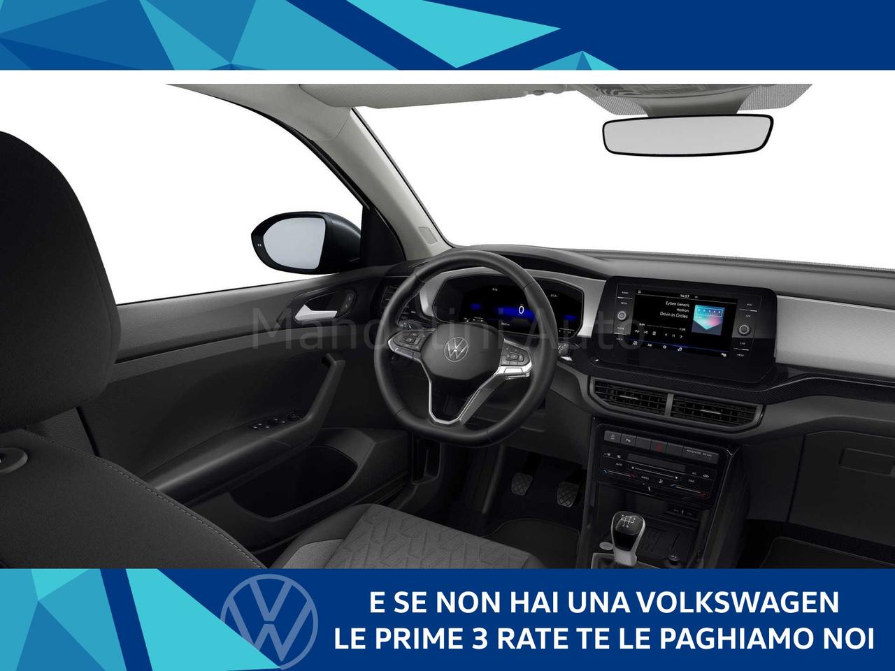 Volkswagen T-Cross 1.0 tsi 95cv edition plus