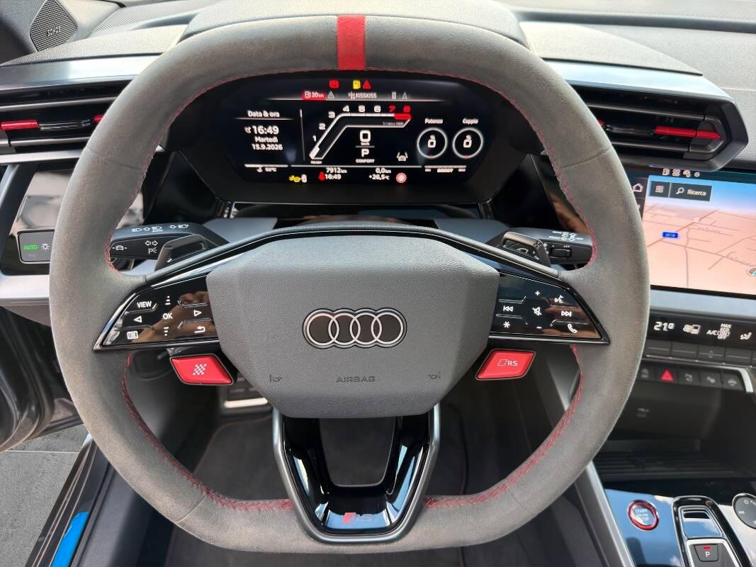 Audi RS3 2.5 tfsi sportback quattro s-tronic tetto sonos