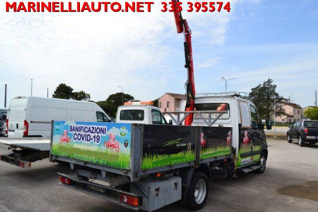 RENAULT Mascott 160.35 7 P. 3.0 CASSONE FISSO CON GRU FASSI F28