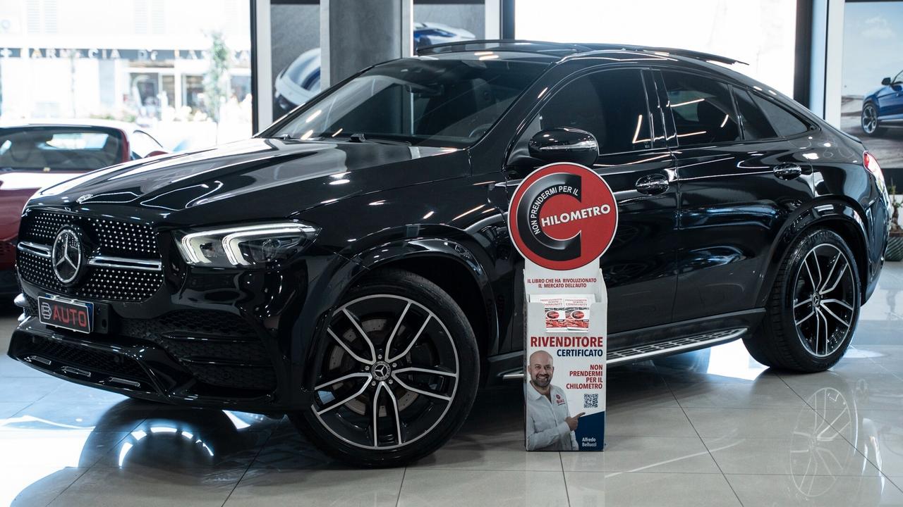 Mercedes-benz GLE 400 D COUPE 4MATIC PREMIUM PLUS AMG TETTO PACK LUCI BURMESTER MULTIBEAM HEAD UP DISPLAY FULL OPTIONAL